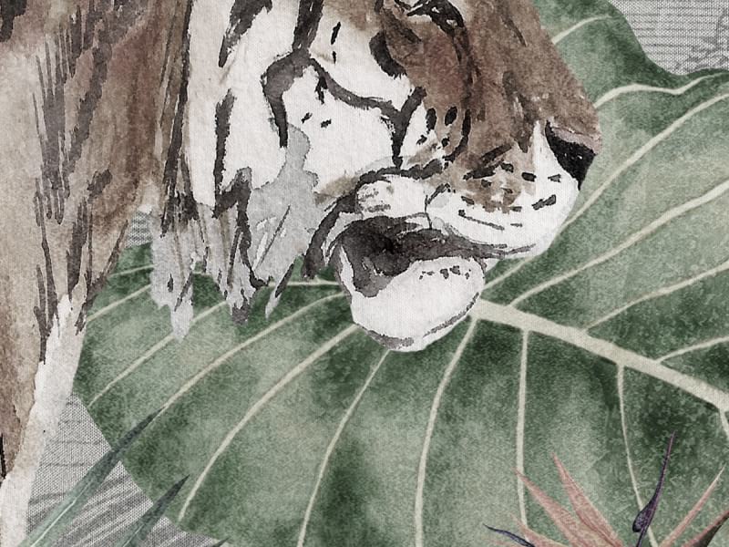 Fototapeta Tygrys w dżungli fragment # 1