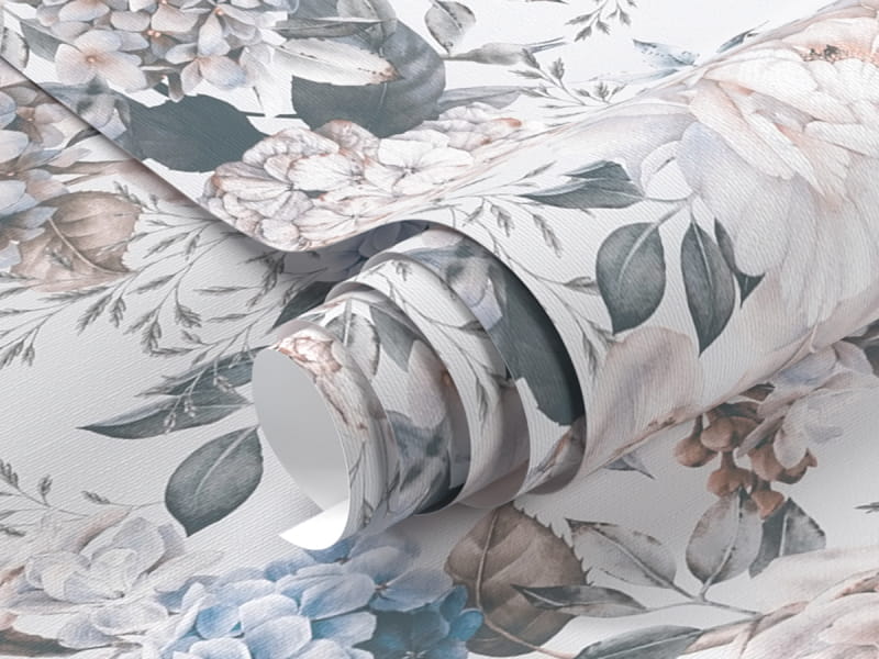 Fototapeta Piękny motyw kwiatowy fragment #1