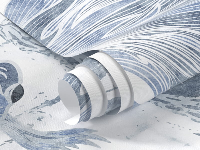 Fototapeta Srebrna ryba fragment #1