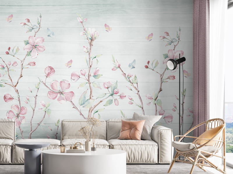 Fototapeta Ogród Ciągłego Kwitnienia we wnętrzu salonu