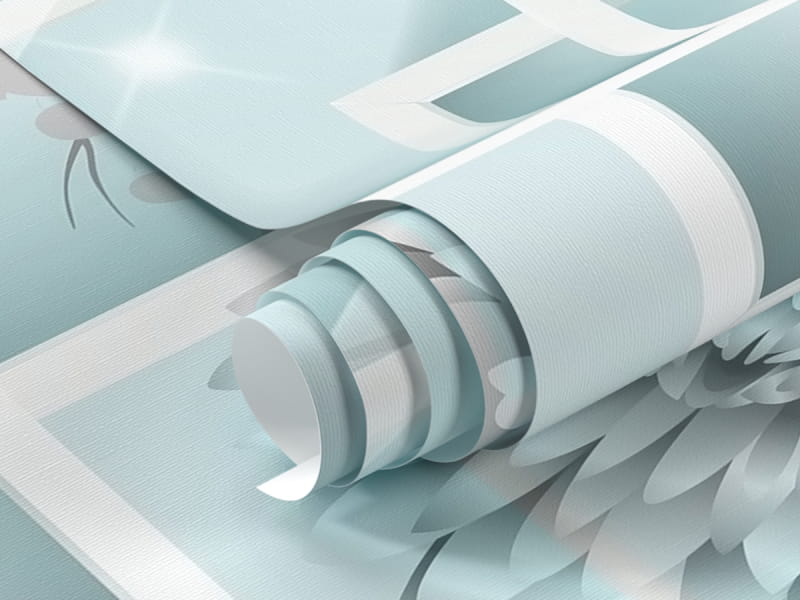 Fototapeta Kwitnący poranny ogród 3D fragment #1