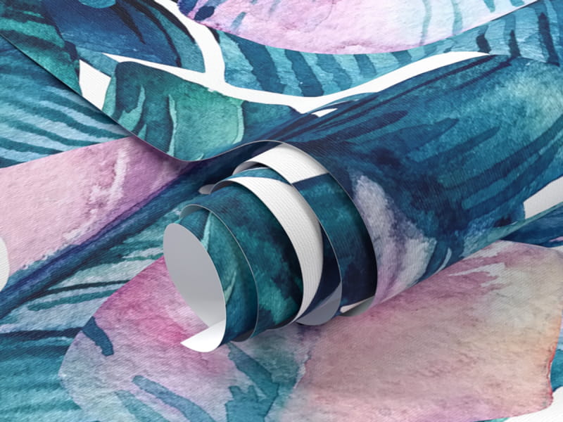 Fototapeta Różnorodne liście tropikalne fragment #1