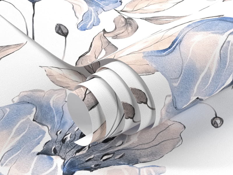 Fototapeta Rajskie kwiaty fragment #1