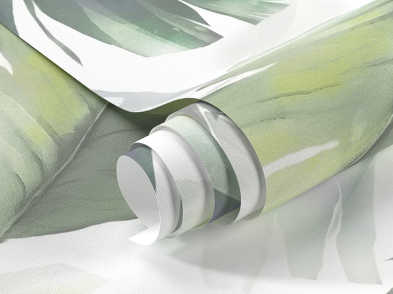 Fototapeta Delikatne liście fragment #1