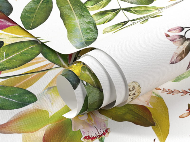 Fototapeta Kolorowy ogród kwiatów fragment #1