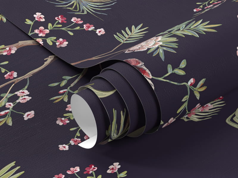 Fototapeta Piękny nocny ogród fragment #1