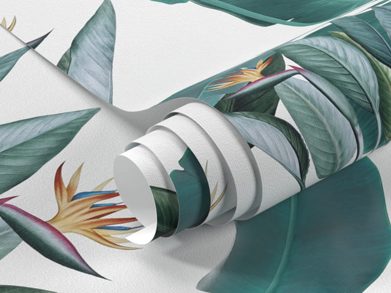 Fototapeta Tropikalny ogród liściasty fragment #1