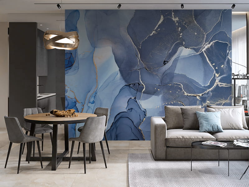 Fototapeta Kosmiczny pył we wnętrzu salonu