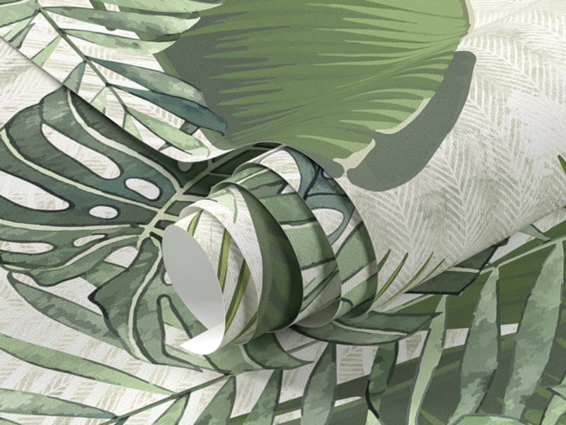 Fototapeta Młode liście fragment #1