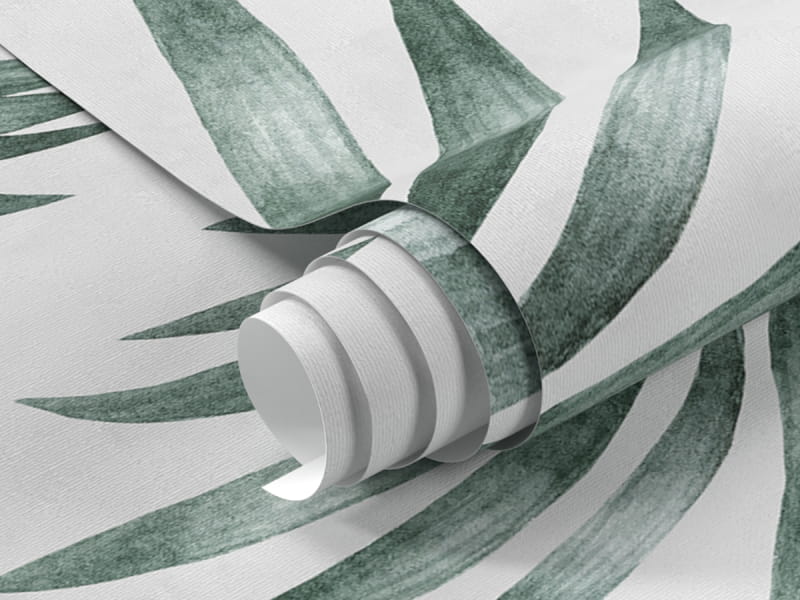 Fototapeta Pastelowe liście palmowe fragment #1