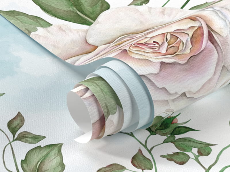 Fototapeta Delikatny kwiat róży fragment #1