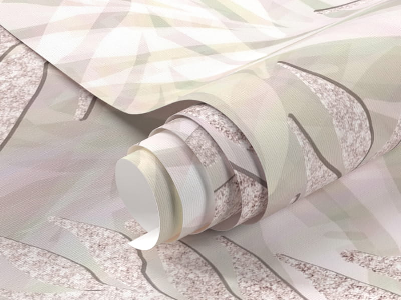 Fototapeta Delikatne puszyste liście fragment #1