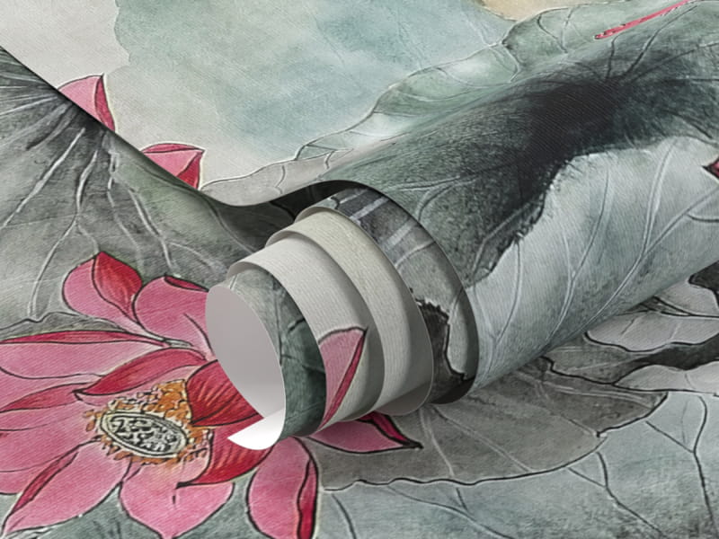 Fototapeta Jezioro lotosu fragment #1