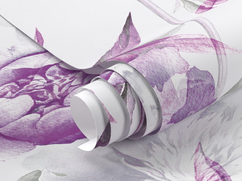 Fototapeta Fioletowe piwonie fragment #1