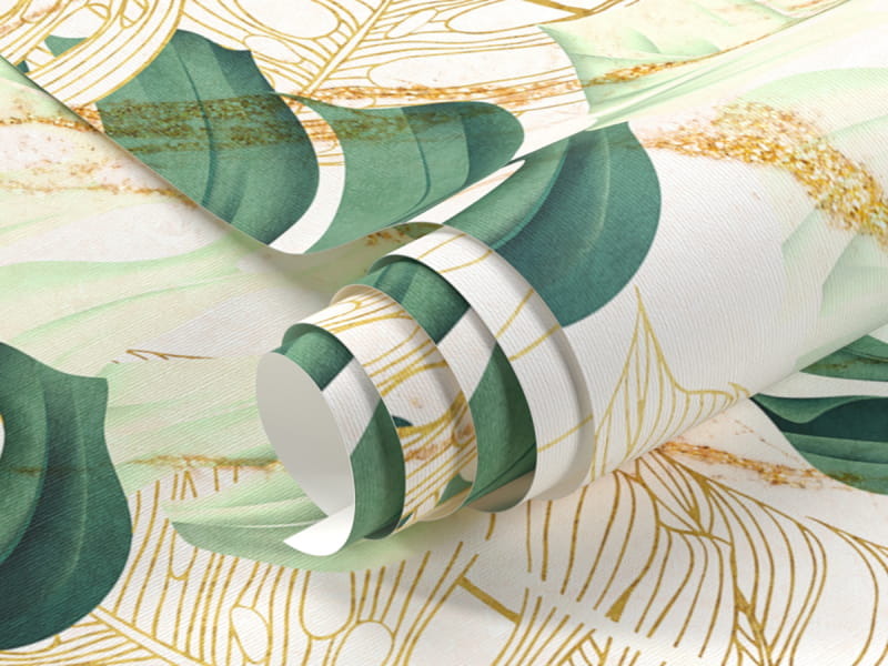 Fototapeta Liście lasów tropikalnych fragment #1