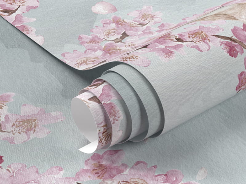 Fototapeta Różowy kwiat fragment #1