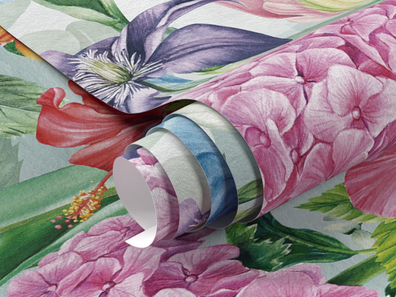 Fototapeta Kwiaty ogrodowe fragment #1