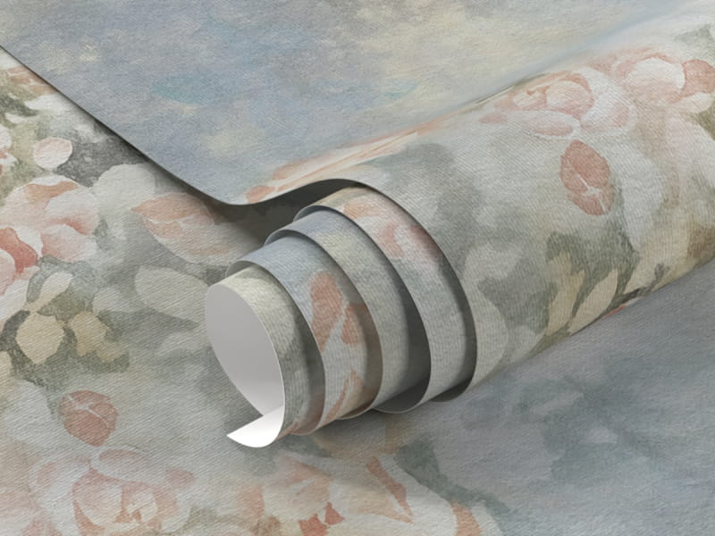 Fototapeta Lekkie kremowe róże fragment #1