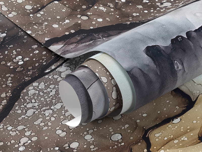 Fototapeta Pastelowa akwarela fragment #1