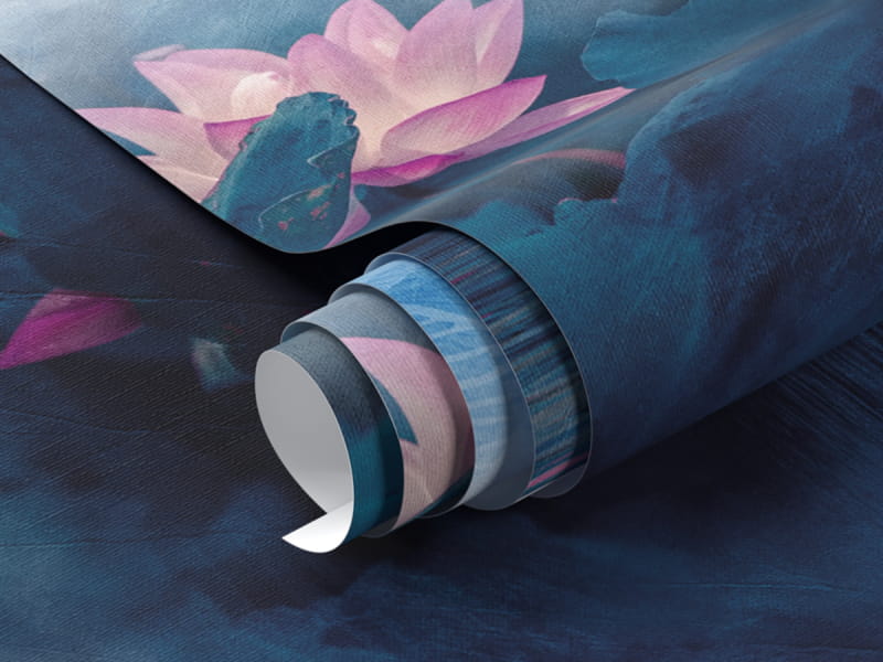 Fototapeta Dzikie lotosy fragment #1