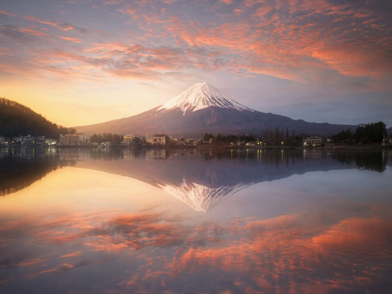 Fototapeta Majestatyczna góra Fuji