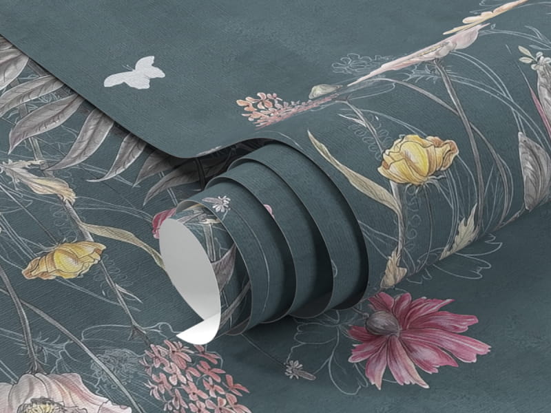 Fototapeta Pole w różnych kolorach fragment #1