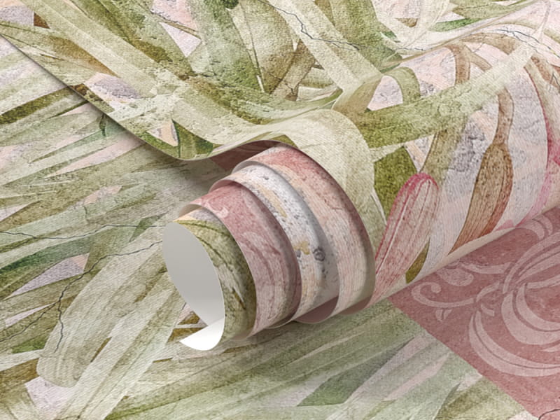 Fototapeta Delikatne różowe kwiaty fragment #1