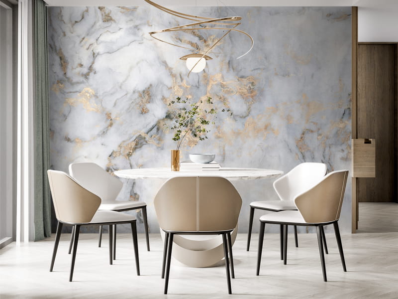 Fototapeta Marmur wenecki we wnętrzu kuchni