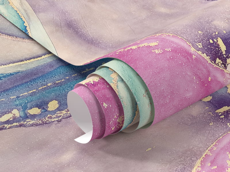 Fototapeta Akwarela tęczy fragment #1