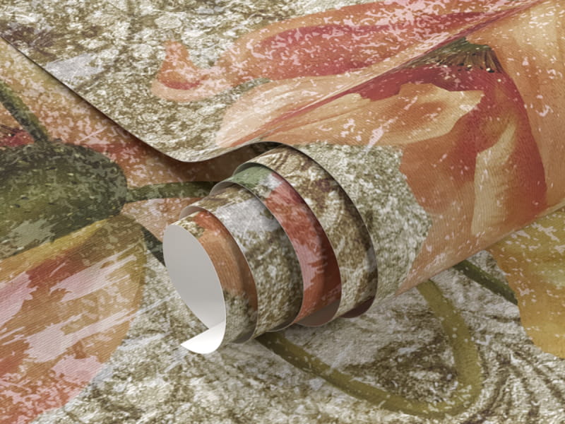 Fototapeta Maki, rysunek fragment #1