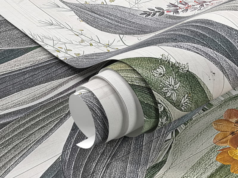 Fototapeta Delikatne rośliny fragment #1