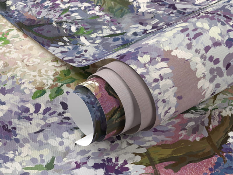 Fototapeta Piękne gałązki bzu fragment #1