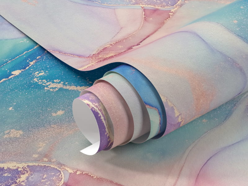 Fototapeta Tęczowy płyn fragment #1