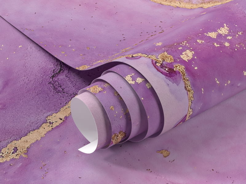 Fototapeta Różowa płynna sztuka fragment #1