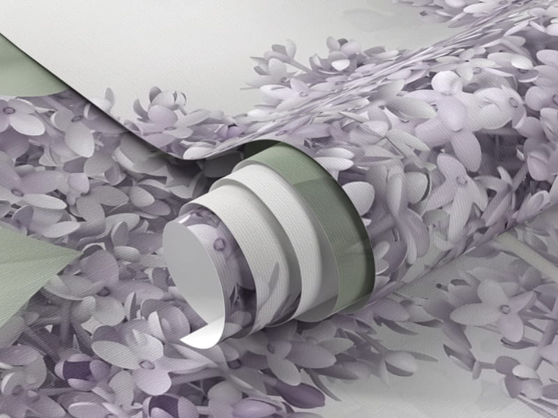 Fototapeta Lilak 3D fragment #1