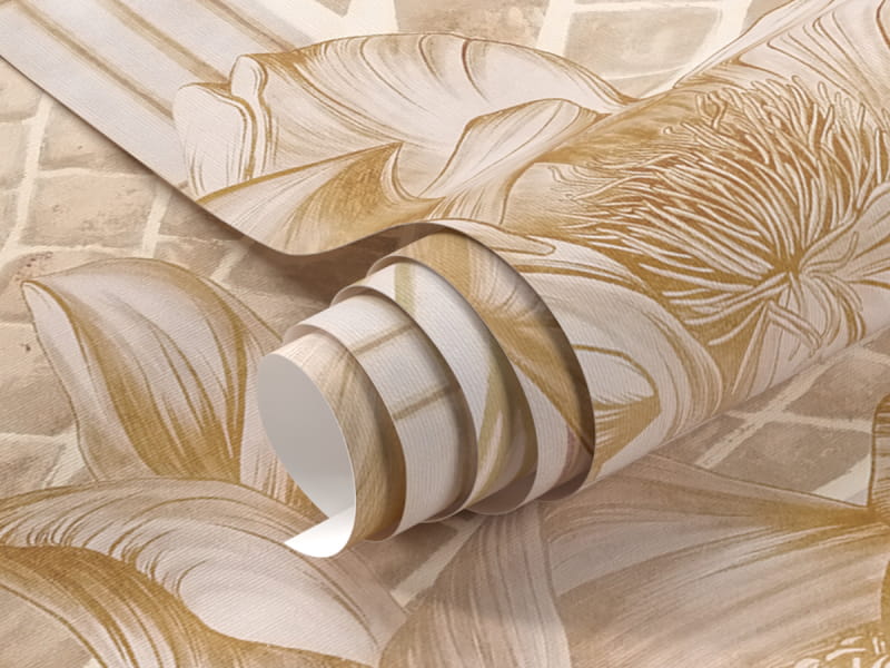 Fototapeta Kwiat lilii wodnej fragment #1