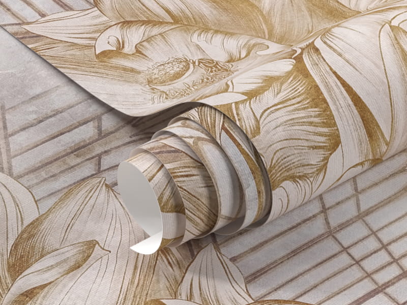 Fototapeta Delikatna lilia wodna fragment #1