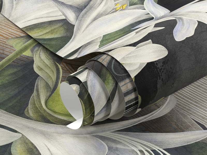 Fototapeta Delikatne lilie fragment #1