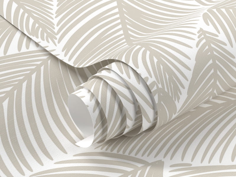 Fototapeta Beżowe liście fragment #1