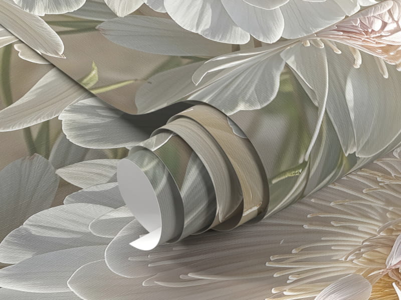 Fototapeta Kwiat piwonii 3D fragment #1