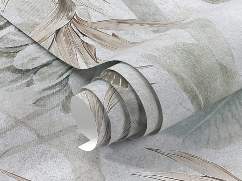 Fototapeta Akwarelowa dżungla fragment #1