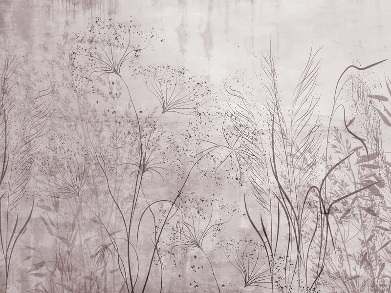 Fototapeta Subtelne polne kwiaty