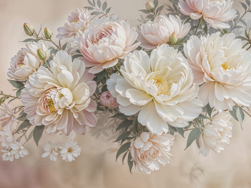 Fototapeta Piwonie marzeń