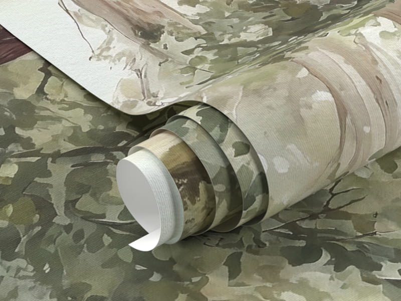 Fototapeta Światło między drzewami fragment #1