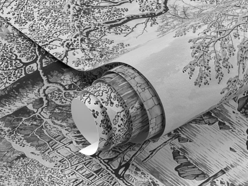 Fototapeta Piękny park fragment #1