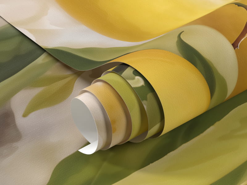 Fototapeta Soczyste cytryny fragment #1