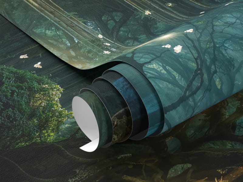 Fototapeta Świetliki Magicznego Lasu fragment #1