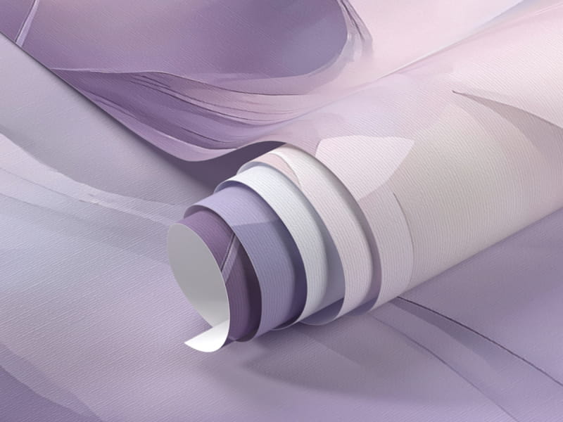 Fototapeta Fioletowy kwiat akwarelowy fragment #1