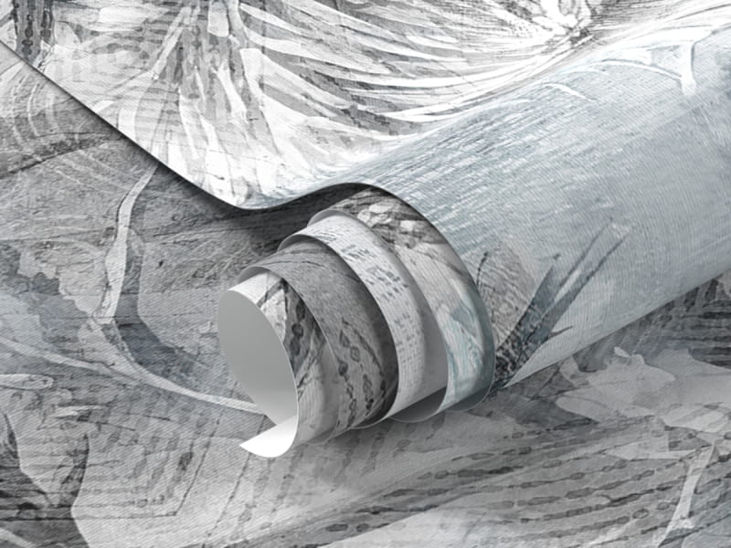 Fototapeta Osty w odcieniach szarości fragment #1