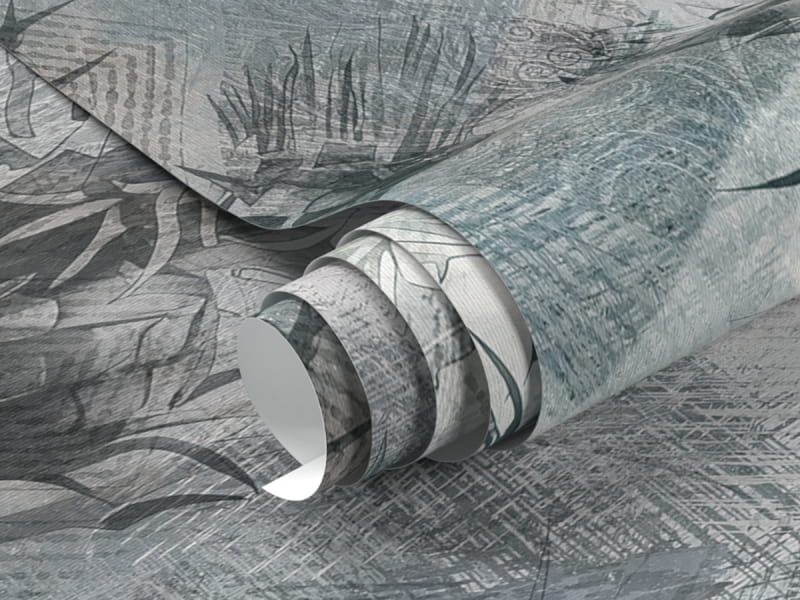 Fototapeta Osty na abstrakcyjnym tle fragment #1